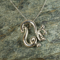 Ardilla Colgante de Plata 925