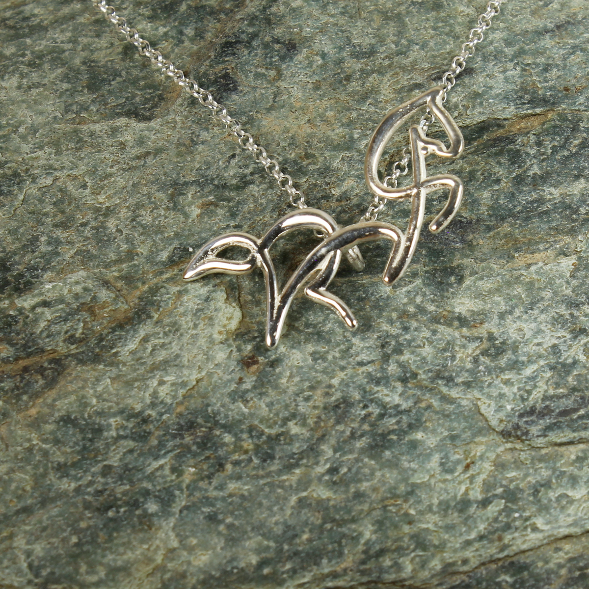 Caballo Colgante de Plata 925